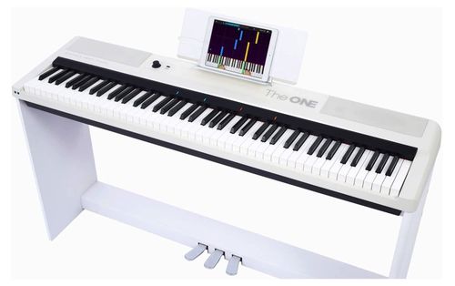 פסנתר חשמלי The One דגם TON PRO בצבע לבן