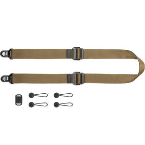 רצועה - (Peak Design Slide Lite Camera Strap (Coyote