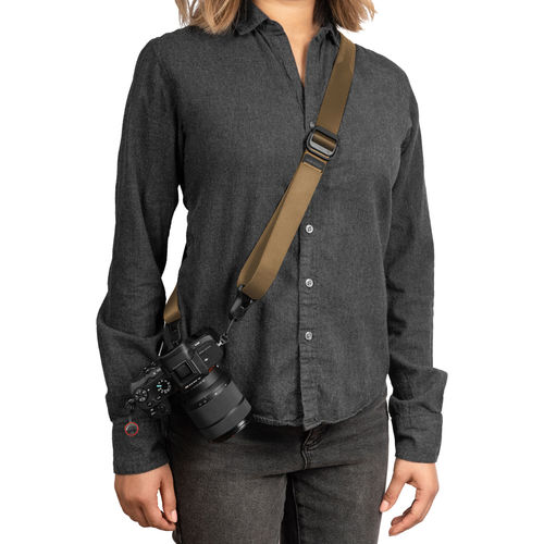 רצועה - (Peak Design Slide Lite Camera Strap (Coyote