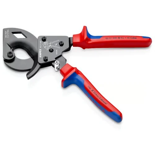 מספרי כבלים ראצ’ט מקצועיים 250 מ״מ דגם 9531250 Knipex קניפקס