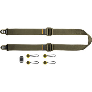רצועה - (Peak Design Slide Lite Camera Strap (Kelp