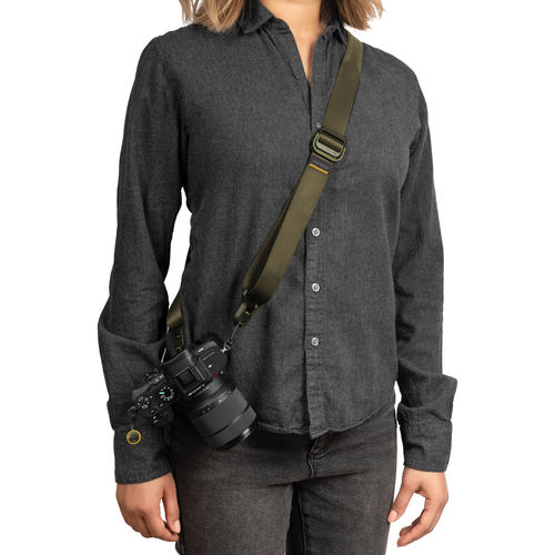 רצועה - (Peak Design Slide Lite Camera Strap (Kelp