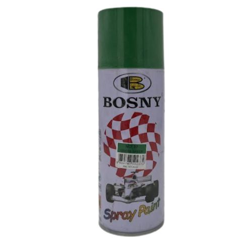 ספריי צבע BOSNY B100 בגוון ירוק בהיר, מיכל 400 מ