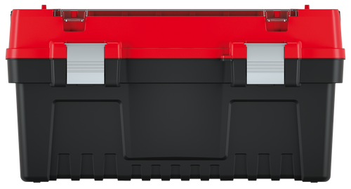 ארגז כלים EVO TOOLBOX 55 דגם KEVA5530SAL מבית Kistenberg עם ארגונית גדולה, 6 מפרידים נשלפים, ידית אלומיניום ומגש ביטים לאחסון מסודר של כלים מקצועיים