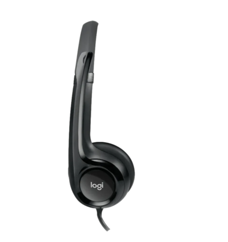 אוזניות סטריאו חוטיות Logitech H390 Wired USB Headset