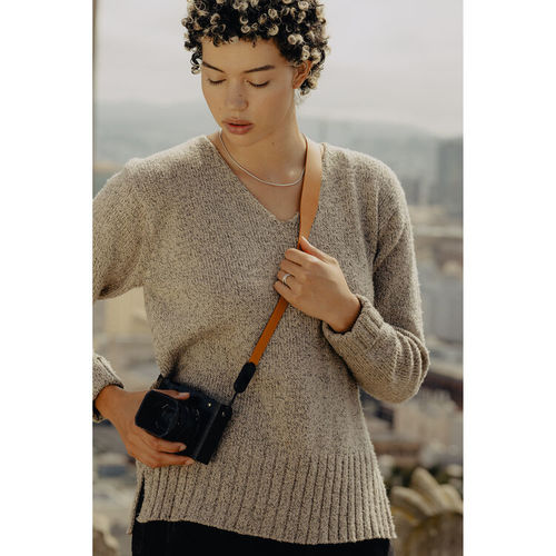 רצועה למצלמה Peak Design Form Leather Camera Strap Short