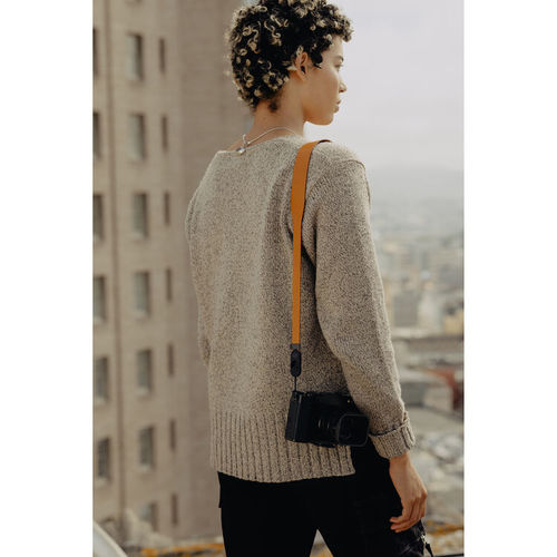 רצועה למצלמה Peak Design Form Leather Camera Strap Short