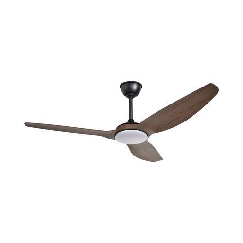  מאוורר תקרה מוגן מים שחור/אגוז עם תאורת לד HAVANA 60'' IP66 SMART 