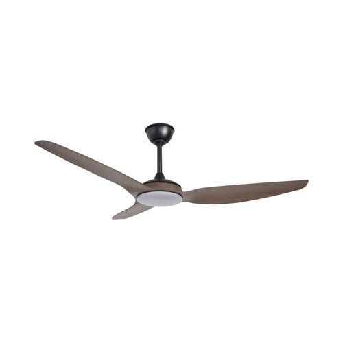  מאוורר תקרה מוגן מים שחור/אגוז עם תאורת לד HAVANA 60'' IP66 SMART 