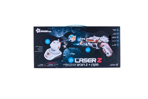 Spark toys Laser Z - מקרן + 2 רובי לייזר