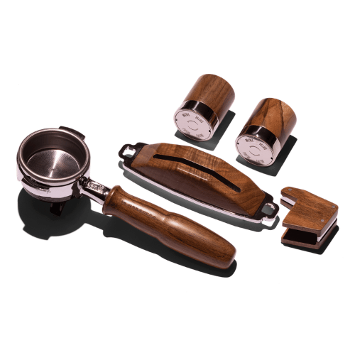 קיט שדרוג לינאה מיני R עץ אגוז La Marzocco Linea Mini R Walnut Customization Kit