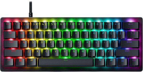 מקלדת גיימינג Razer Huntsman V3 Pro Mini  – מתגים אופטיים / 60% / RGB