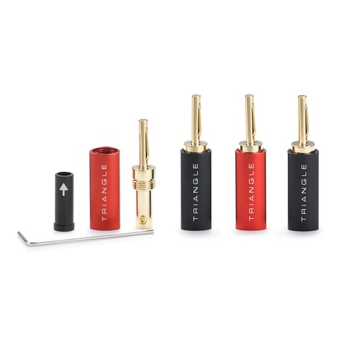 BANANA PLUGS - 450 מחברים לכבלי רמקולים