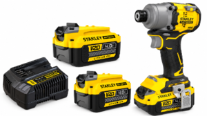 מברגת אימפקט SFMCF830D4K 20V 203Nm עם 2 סוללות 4Ah ומטען