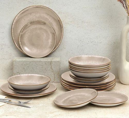 סט כלי אוכל פורצלן 15 חלקים Berlinger Haus Champagne BH10304