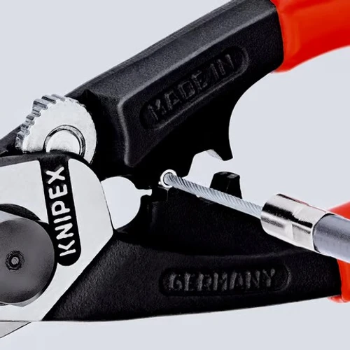 חותך כבל פלדה מקצועי 9561190 Knipex קניפקס