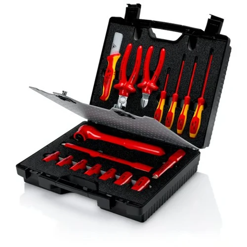 סט כלים מבודד מקצועי 17 חלקים 989911 Knipex קניפקס