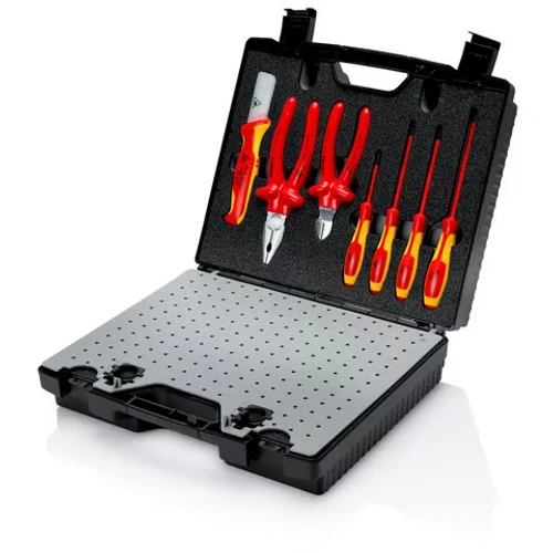 סט כלים מבודד מקצועי 17 חלקים 989911 Knipex קניפקס