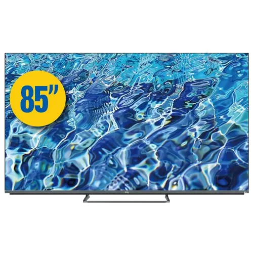 טלוויזיה Haier האייר ”85​ דגם H85M80FUX QD-Mini LED 4K Google TV