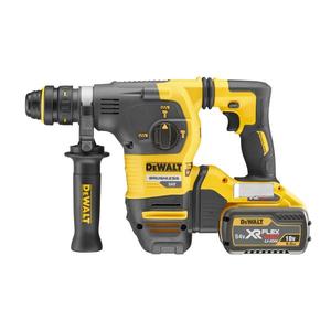פטישון נטען + תפסנית DEWALT 54V 9.0AH 3.5J