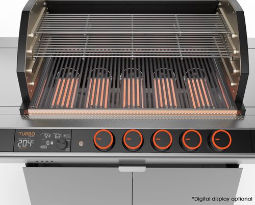גריל גז עם עגלה נייד 5 מבערי אינפרא אדום - Ziegler & Brown Turbo Elite SB5