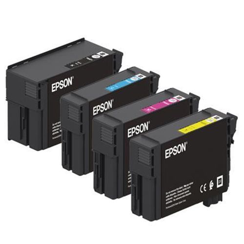 סט דיו שלם מקורי Epson T40D עבור פלוטר T3100