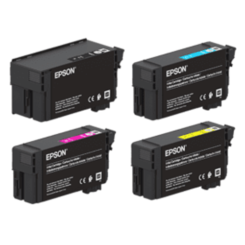סט דיו שלם מקורי Epson T40D עבור פלוטר T3100