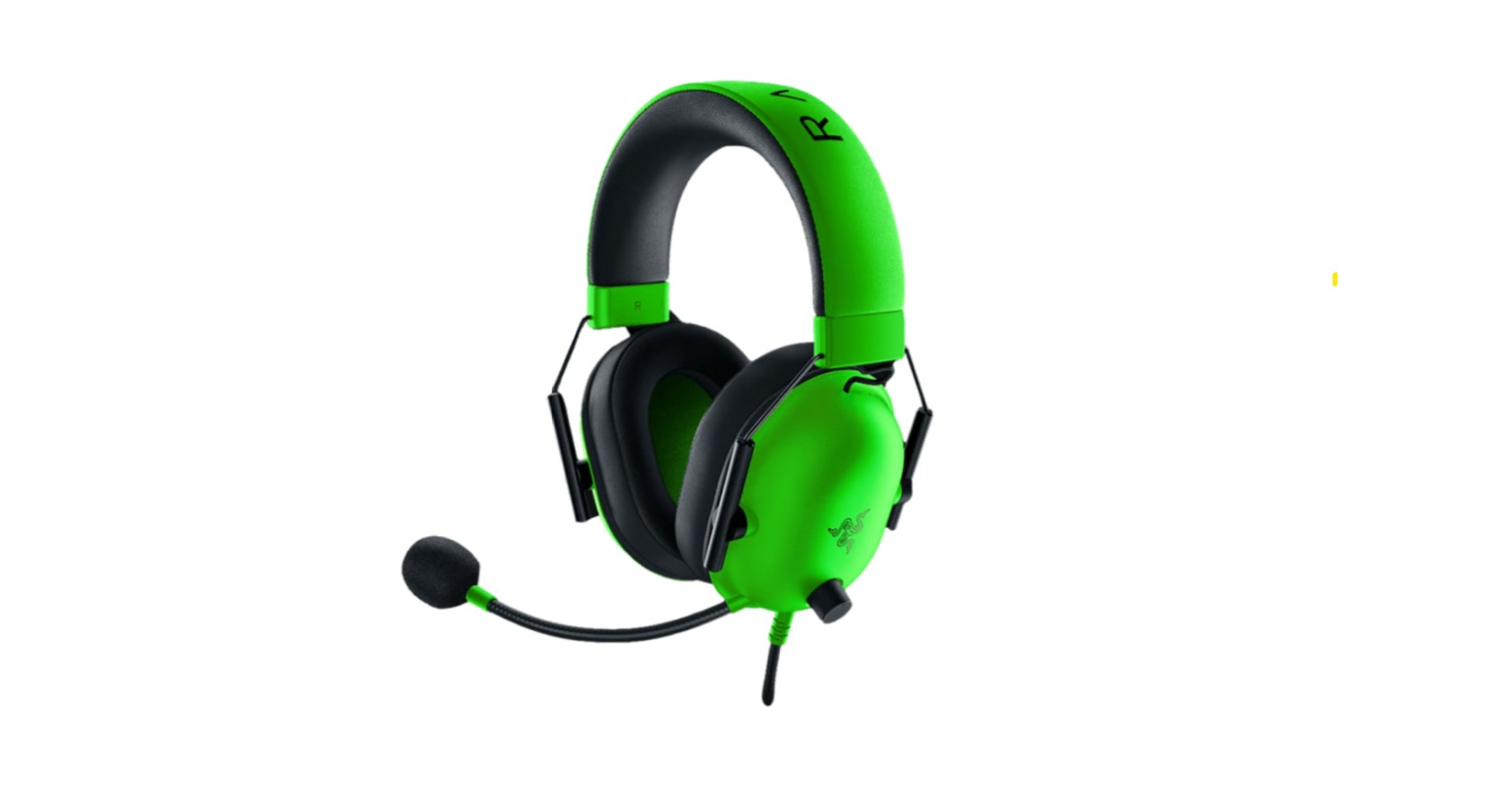 אוזניות גיימינג Razer BlackShark V2 X-ירוק