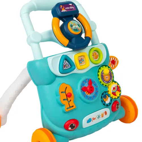 הליכון דחיפה צעדים ירוק
