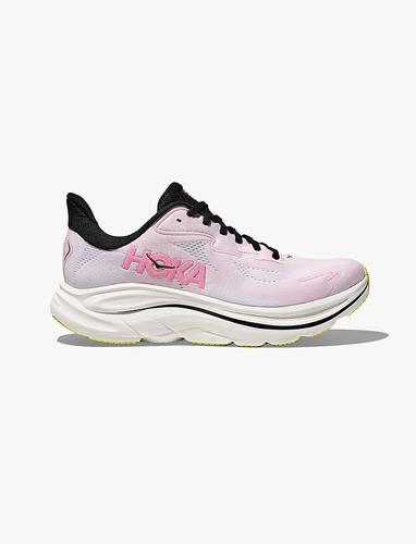 נעלי ריצה נשים רחבות HOKA Clifton 10 ורוד בהיר