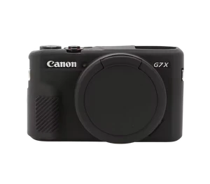 כיסוי סיליקון למצלמה CANON G7X Mark II בצבע שחור