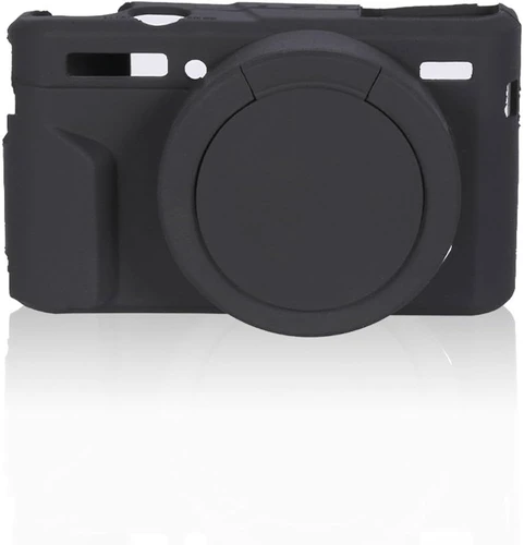 כיסוי סיליקון למצלמה CANON G7X Mark II בצבע שחור