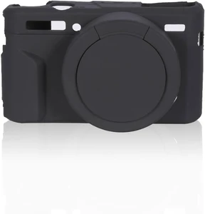 כיסוי סיליקון למצלמה CANON G7X Mark III בצבע שחור