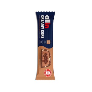 ALL IN CREAMY CORE חטיף חלבון שוקולד חלב במילוי קרם אגוזי לוז 42 גרם