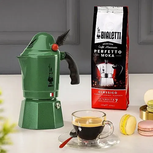 מקינטה Bialetti Break Alpina ל-3 כוסות – מקינטה ביאלטי אלפינה מקורית