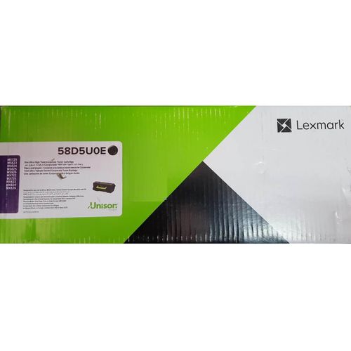טונר שחור מקורי Lexmark 58D5U0E