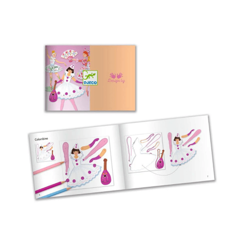 ערכת יצירה - מריונטות בלרינות