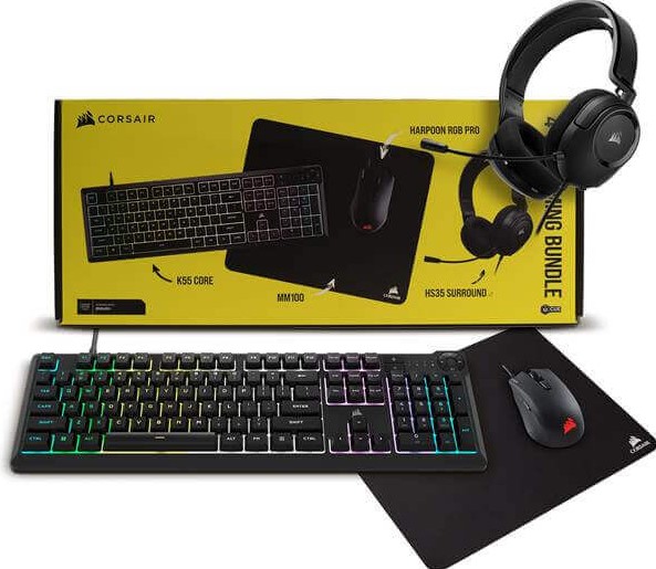 מארז גיימינג 4 ב-1 Corsair Gaming Bundle