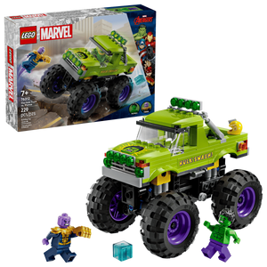 לגו Marvel – משאית הענק הירוק נגד תאנוס (76312) LEGO
