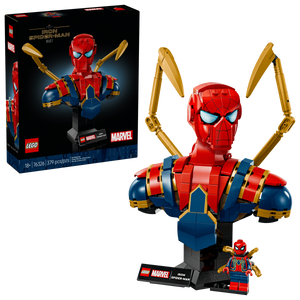 לגו Marvel – פסל ראש של איירון ספיידרמן (76326) LEGO
