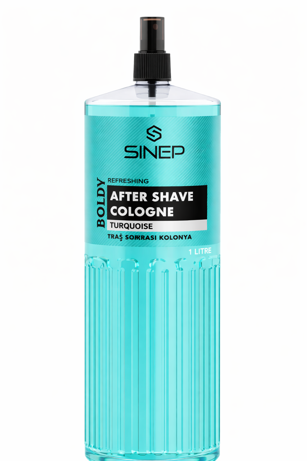 אפטר שייב קולון SINEP Turquoise 1000 מ״ל – ניחוח גברי של זעפרן וג׳ינג׳ר