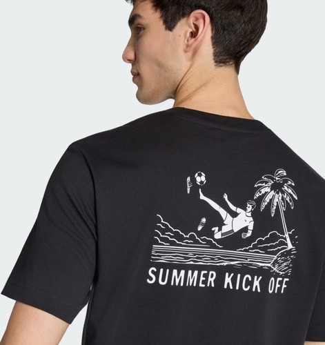 חולצת אדידס adidas Sumer Slides Graphic T-Shirt | גברים