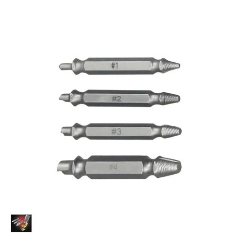 סט חולץ ברגים אימפקט משולב 4 יחידות B.TECH