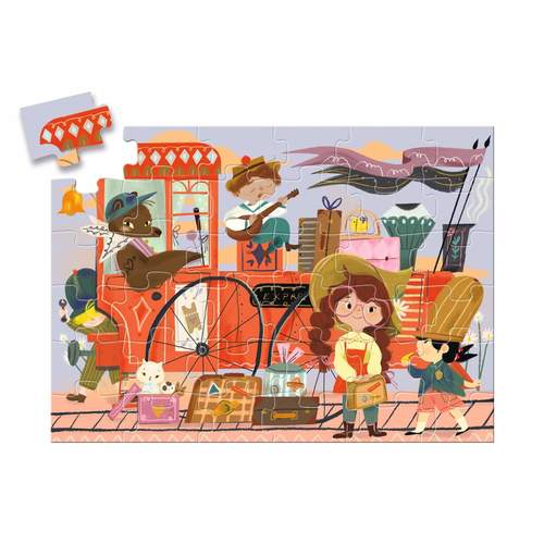 פאזל 36 חלקים בקופסה מעוצבת - המסע של מאיה