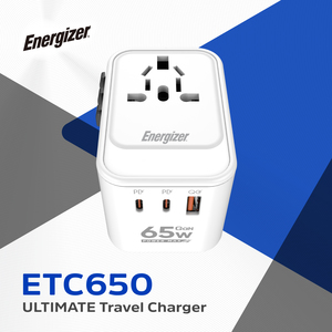 מתאם שקע בין-לאומי ETC650 65W – Energizer