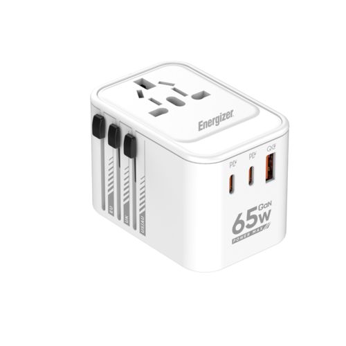 מתאם שקע בין-לאומי ETC650 65W – Energizer