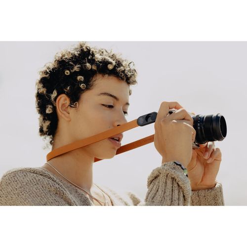 רצועת צוואר למצלמה מעור Peak design Leather Camera Strap Neck