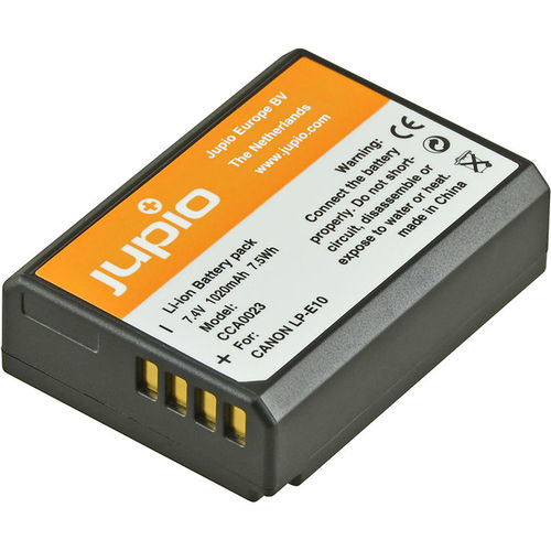 סוללת ליתיום JUPIO LP-E10 למצלמות CANON