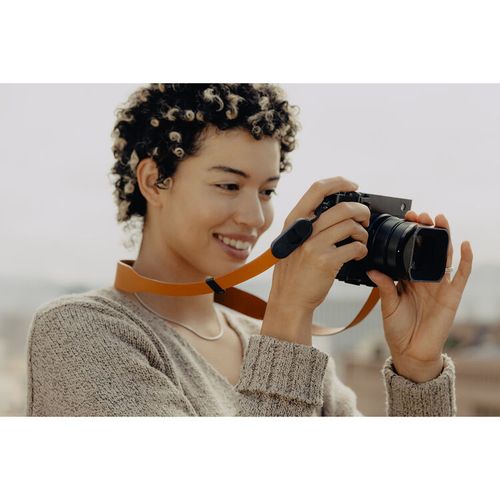 רצועת עור למצלמה Peak design Leather Camera Strap Short