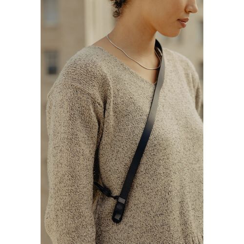 רצועת עור למצלמה Peak design Leather Camera Strap Standard